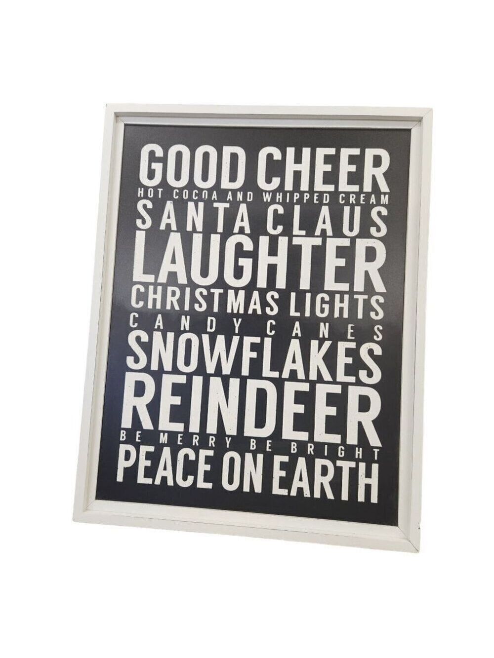 Christmas Sign Wall Art for holiday decor, Chalk Couture Sign